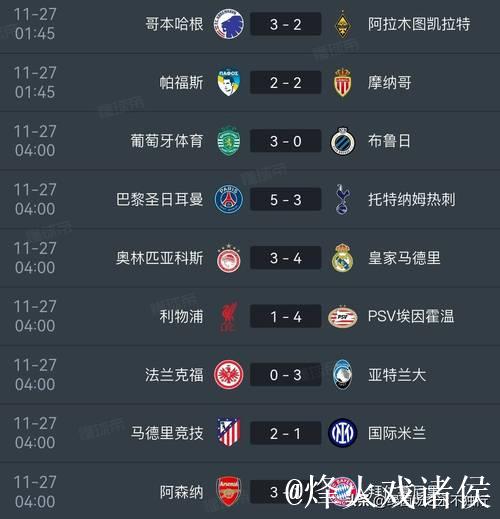 阿森纳3-1拜仁 皇马4-3利物浦 欧冠最新战报 阿森纳3-1拜仁 皇马4-3利物浦 欧冠最新战报